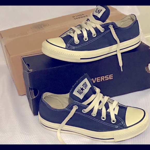 converse navy blue womens